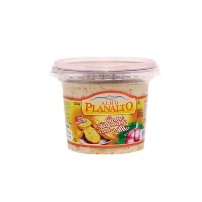 creme de alho planalto temperado pote 200g