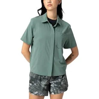Chemise à manches courtes Astroman Sun pour femme