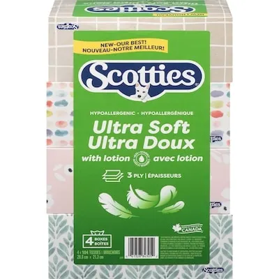 Ultra Soft Tissues 3 Ply With Lotion