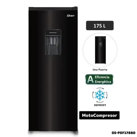 Refrigeradora Oster OS-PDF178BD 175L NEGRO