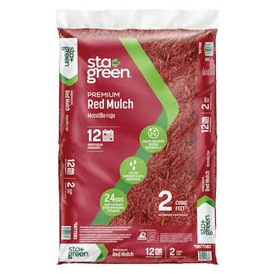 Premium 2-cu ft Red Mulch