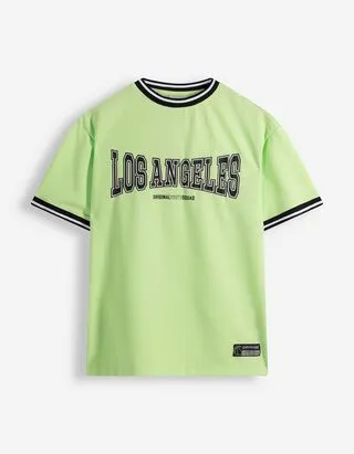 T-shirt - Mesh - verde chiaro