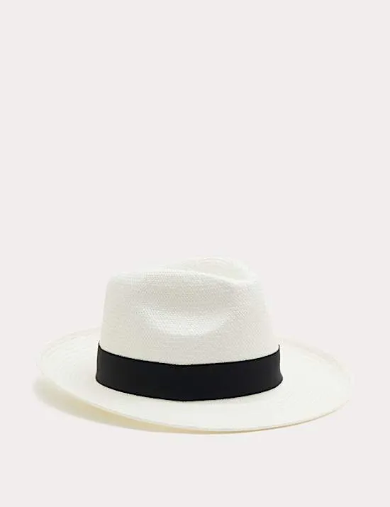 Textured Panama Hat