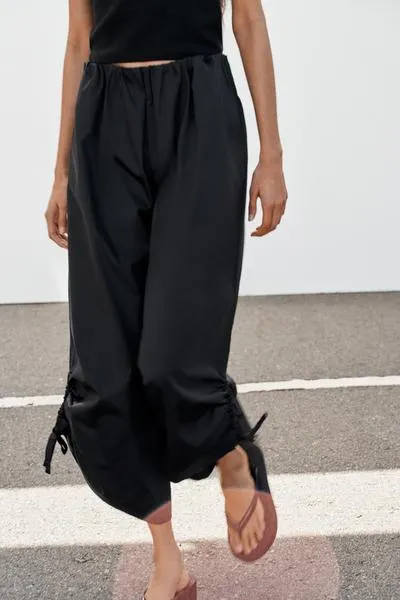 CULOTTES WITH ADJUSTABLE HEM