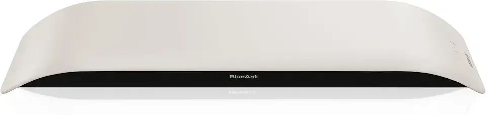 BlueAnt Soundblade Under-Monitor Soundbar, 120W 2.1 Channel Desktop Speaker with USB-C & Bluetooth 5.3 for PC, Mac, Gaming, Music and Streaming, White