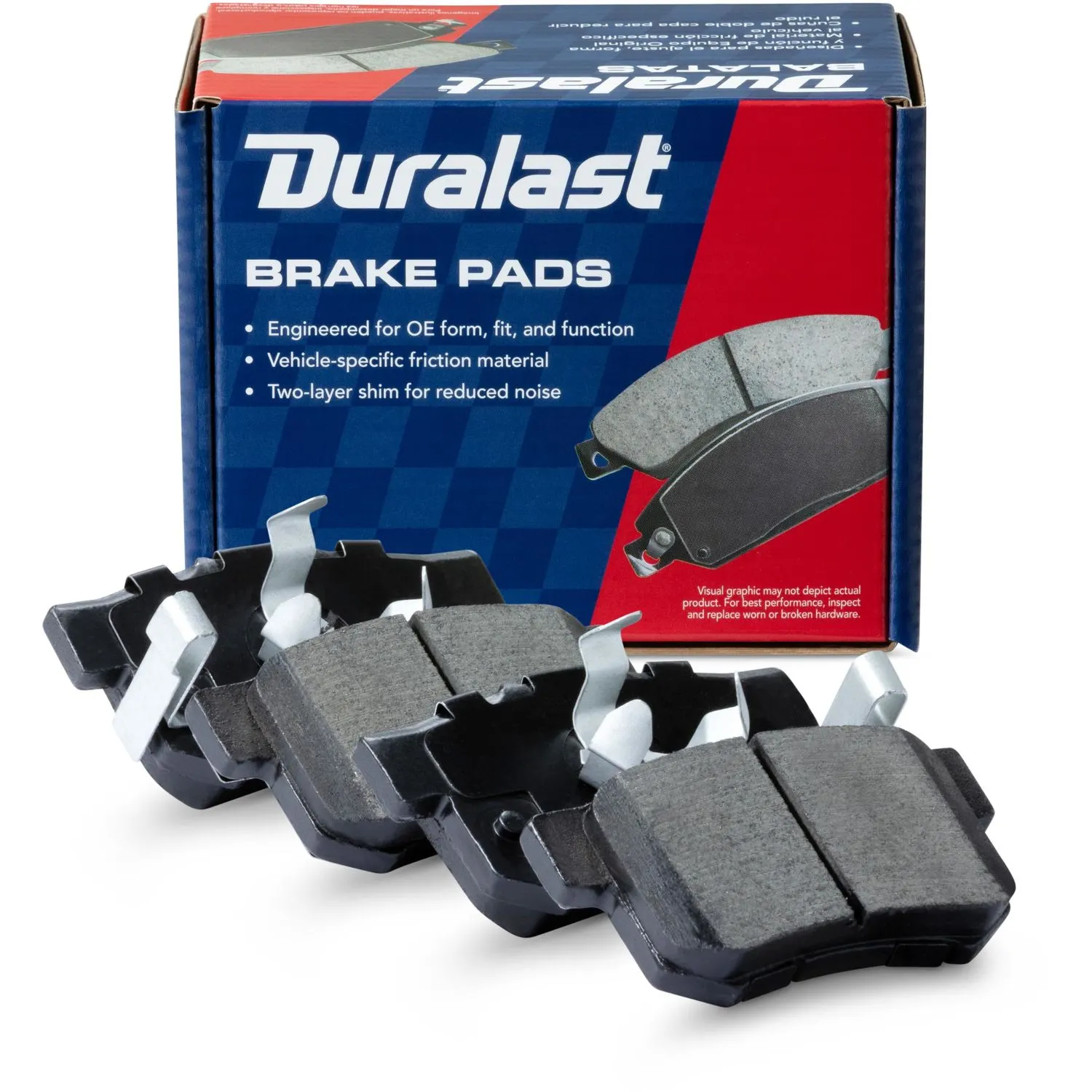 Duralast Ceramic Brake Pads MKD1086