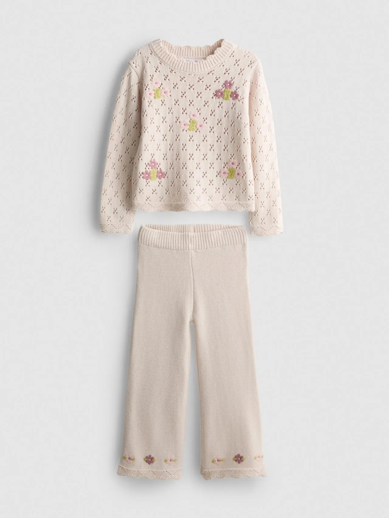 1–9 ans | Haut en crochet de coton et legging