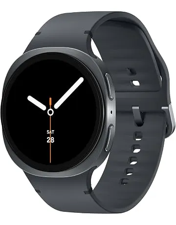 Samsung Galaxy Watch 8 (2025) 44mm Bluetooth Smartwatch, Cushion Design, Fitness Tracker, Sleep Coaching, Running Coach, Energy Score, Heart Rate Tracking, Graphite [US Version, 2 Yr Warranty]