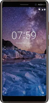 Nokia Smartphone 7 Plus 15,2cm (6 Zoll), Farbe: Schwarz/Kupfer