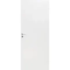 Innerdør funkis massiv slett 8x21 klassisk hvit ncs s0500-n