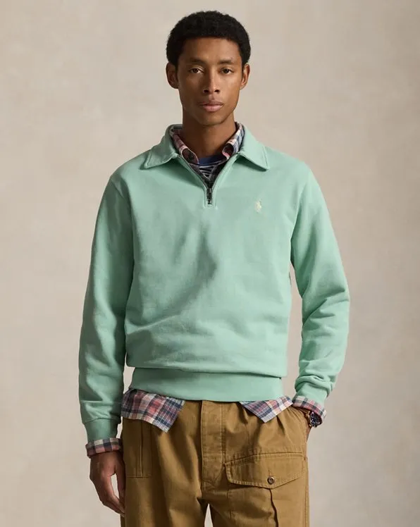 Loopback Fleece Quarter-Zip Sweatshirt