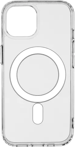 Pouzdro Comfort Magnet iPhone 15 průhledná
