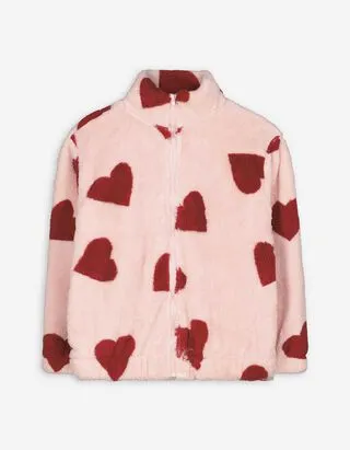 Felpa aperta - Peluche - rosa