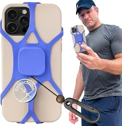 Pulpo Anti Theft Phone Leash with Retractable Dyneema Te…