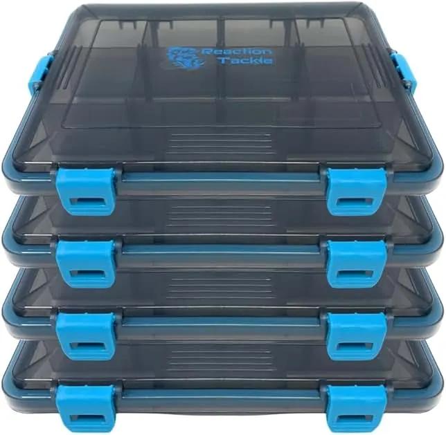 Reaction Tackle Ultimate Tackle Box Trays: Boxes to Organize and Store in Your Fishing Tackle Bag! For Anglers on The Go - 3600 Tackle Tray and 3…