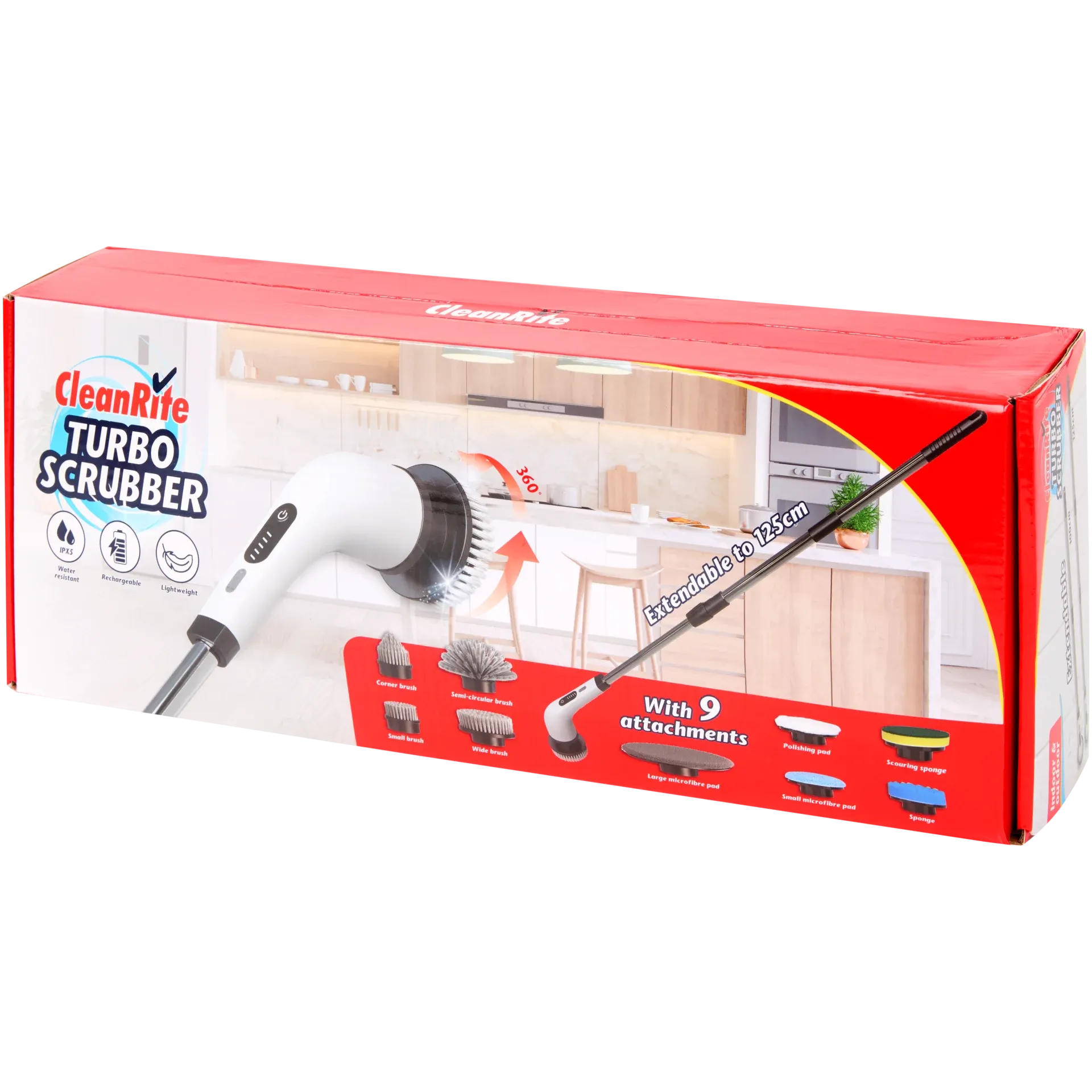 Turbo scrubber CleanRite