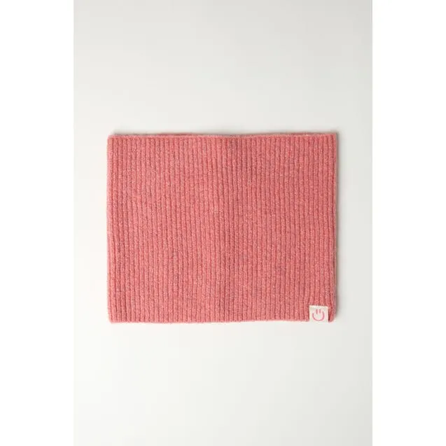 Kids ronde sjaal lurex wol mix