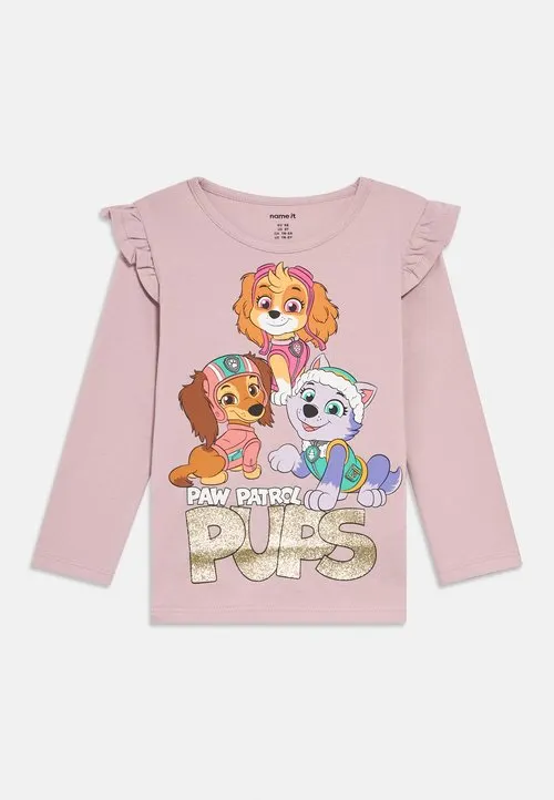 Paw Patrol - Topper langermet - dawn pink