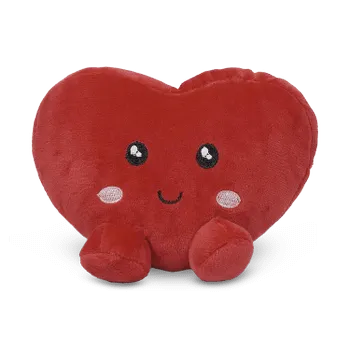 Pluche COEUR Hartje Ass.