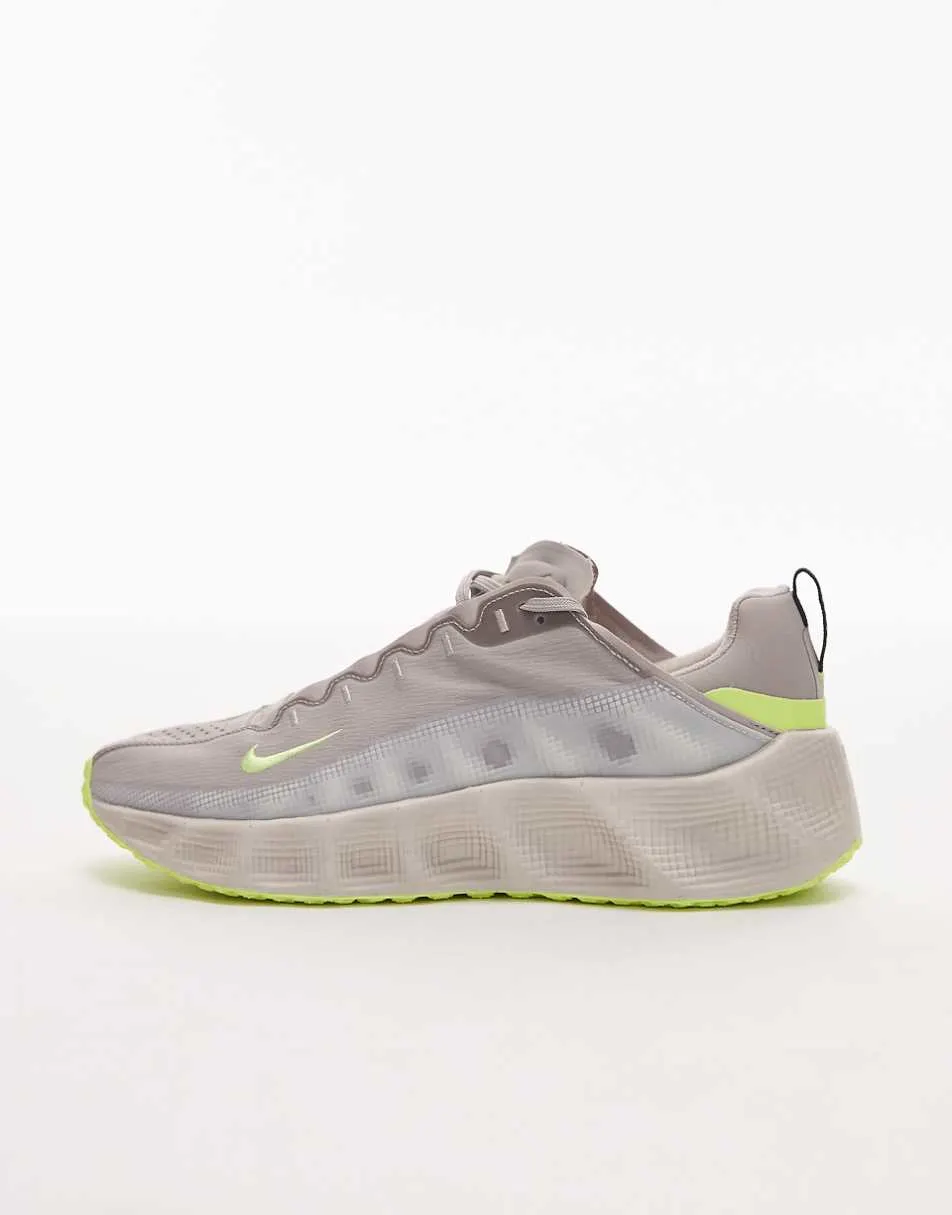 Nike Ava Rover trainers in grey and yellow