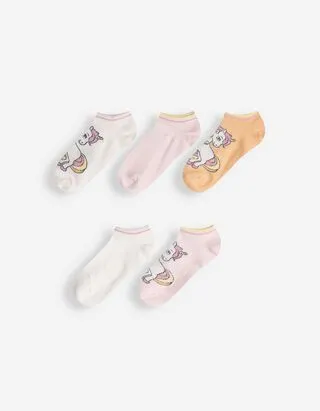 Calze sneakers - Confezione da 5 pezzi