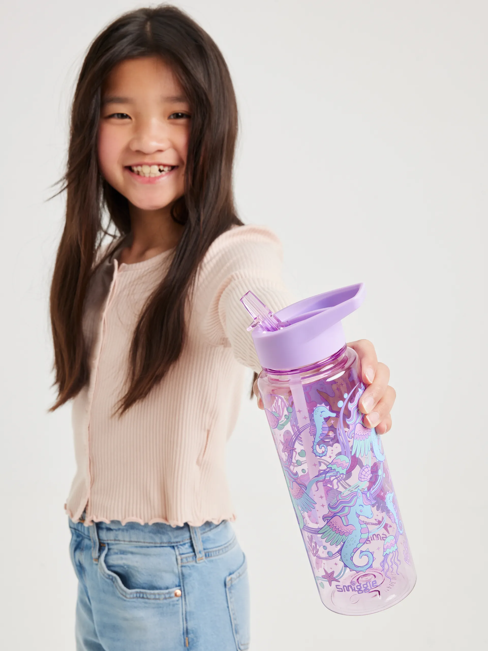 Elements Spout Plastic Drink Bottle 740Ml