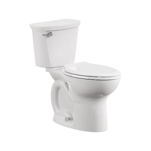 Cadet 2-Piece 4.8 Lpf Single Flush Chair Height Elongated Toilet in White