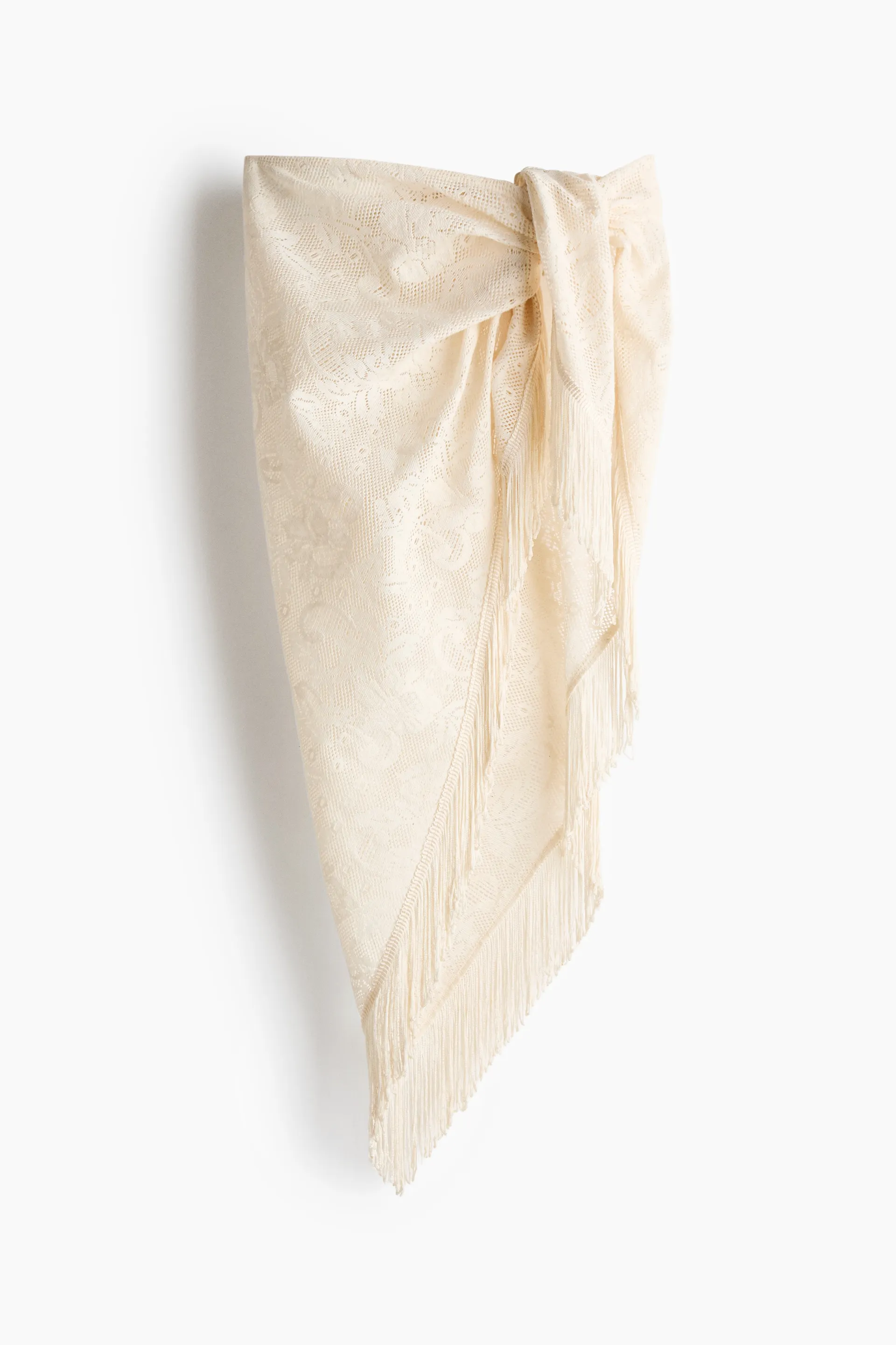 Pareo con apariencia crochet