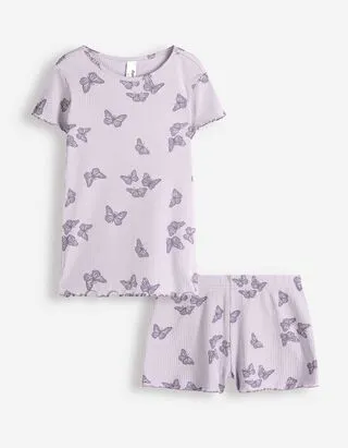 Pigiama completo (maglia + shorts) - Motivo allover - lill