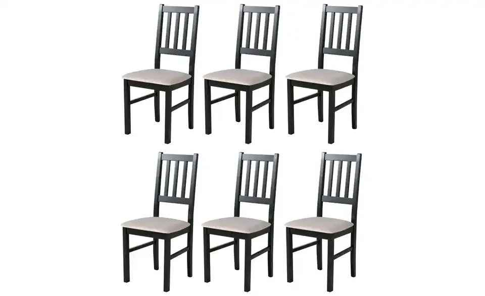 Esszimmerstuhl 6er-Set Markus