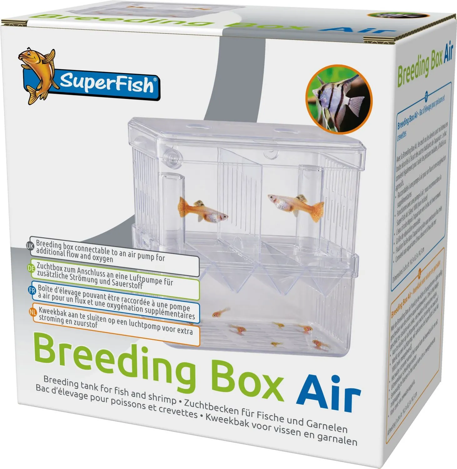 SuperFish breeding box air - Kweekbak - 14x8x14 cm