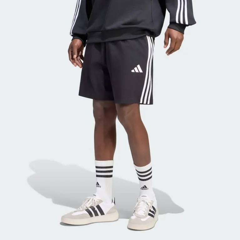 Essentials 3-Stripes Single Jersey Shorts