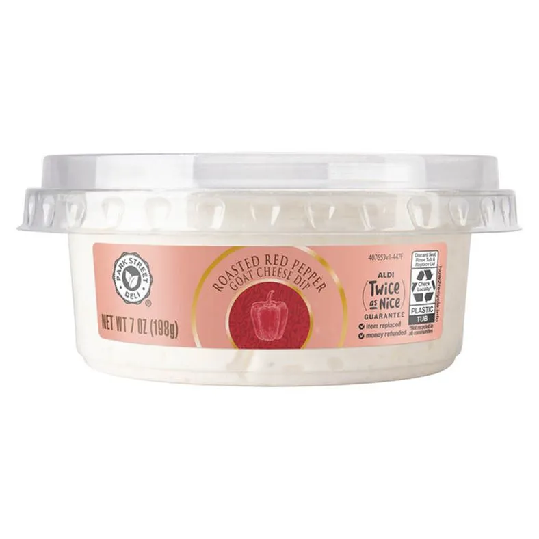 Park Street Deli Roasted Red Pepper Goat Cheese Dip