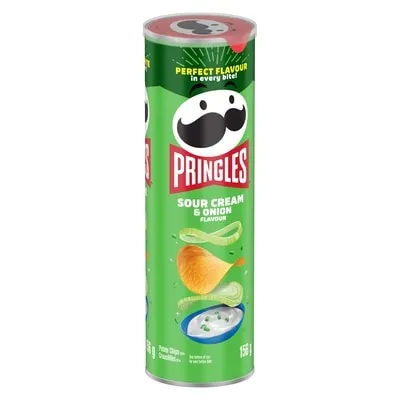 Potato Chips, Sour Cream & Onion Flavour,