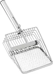 Pawccoli Cat Litter Scoop - Stainless Ste…