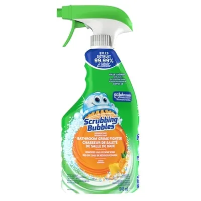 Bathroom Grime Fighter Disinfectant Cleaner Trigger, Citrus Scent