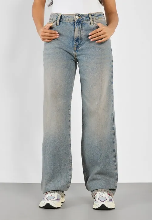 Jeans relaxed fit - dirty denim