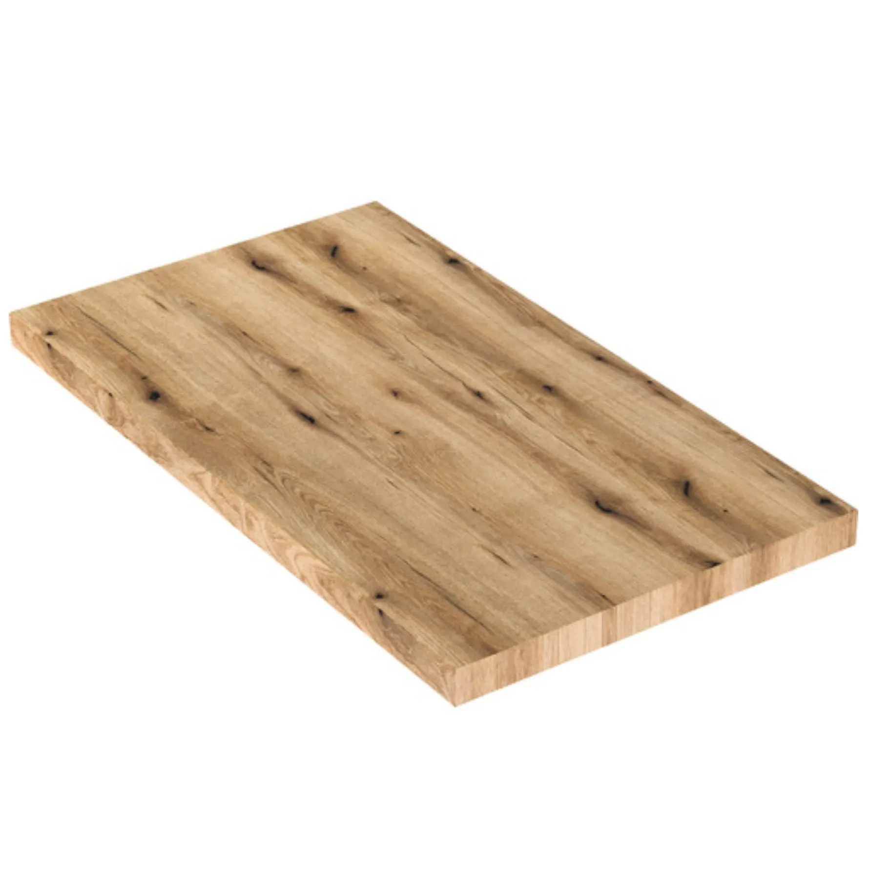 Top per lavabo rovere naturale nero