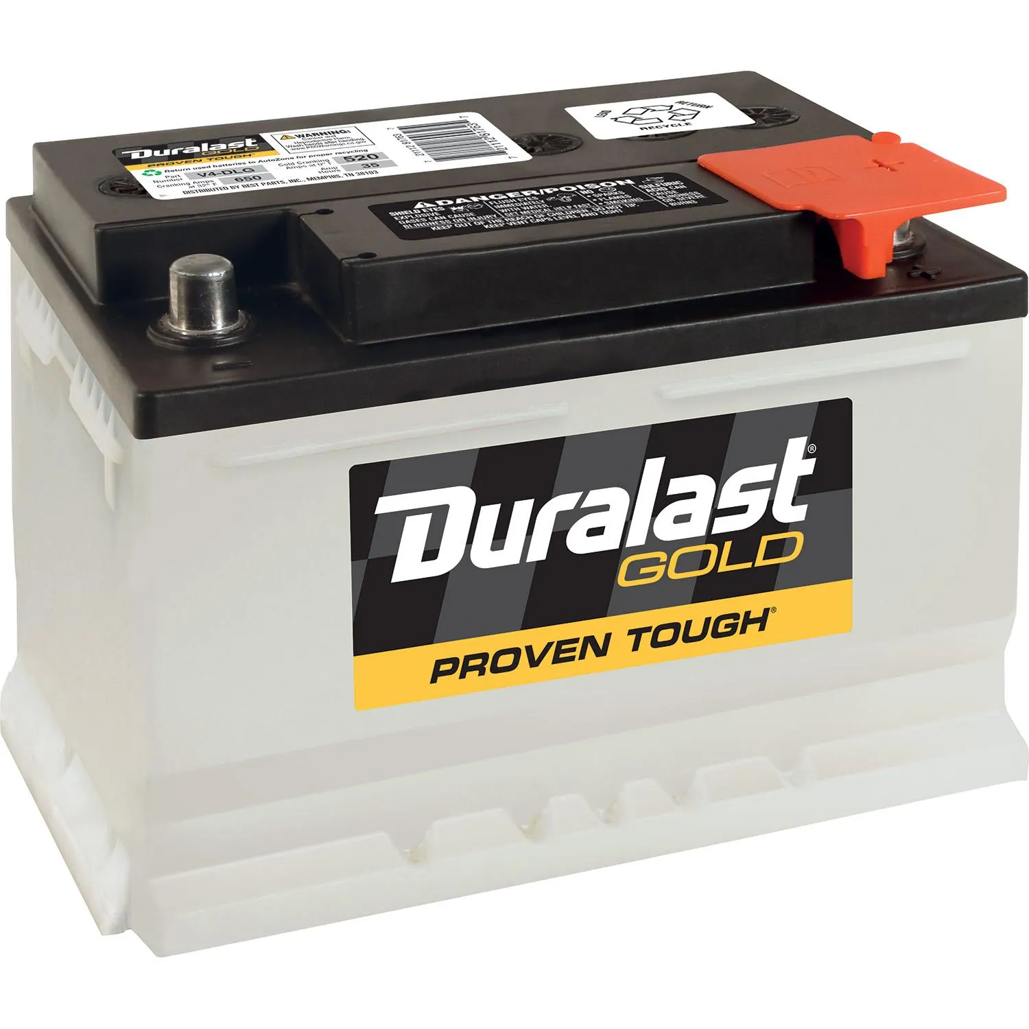 Duralast Gold Group Size 102R / V4 Battery V4-DLG