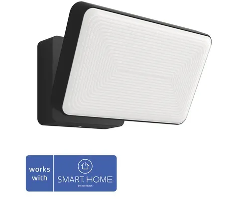 LED venkovní nástěnné svítidlo Philips HUE 1743530P7 IP44 RGB 15 W 2300 lm 2000-6500 K černé - kompatibilní se SMART HOME by hornbach