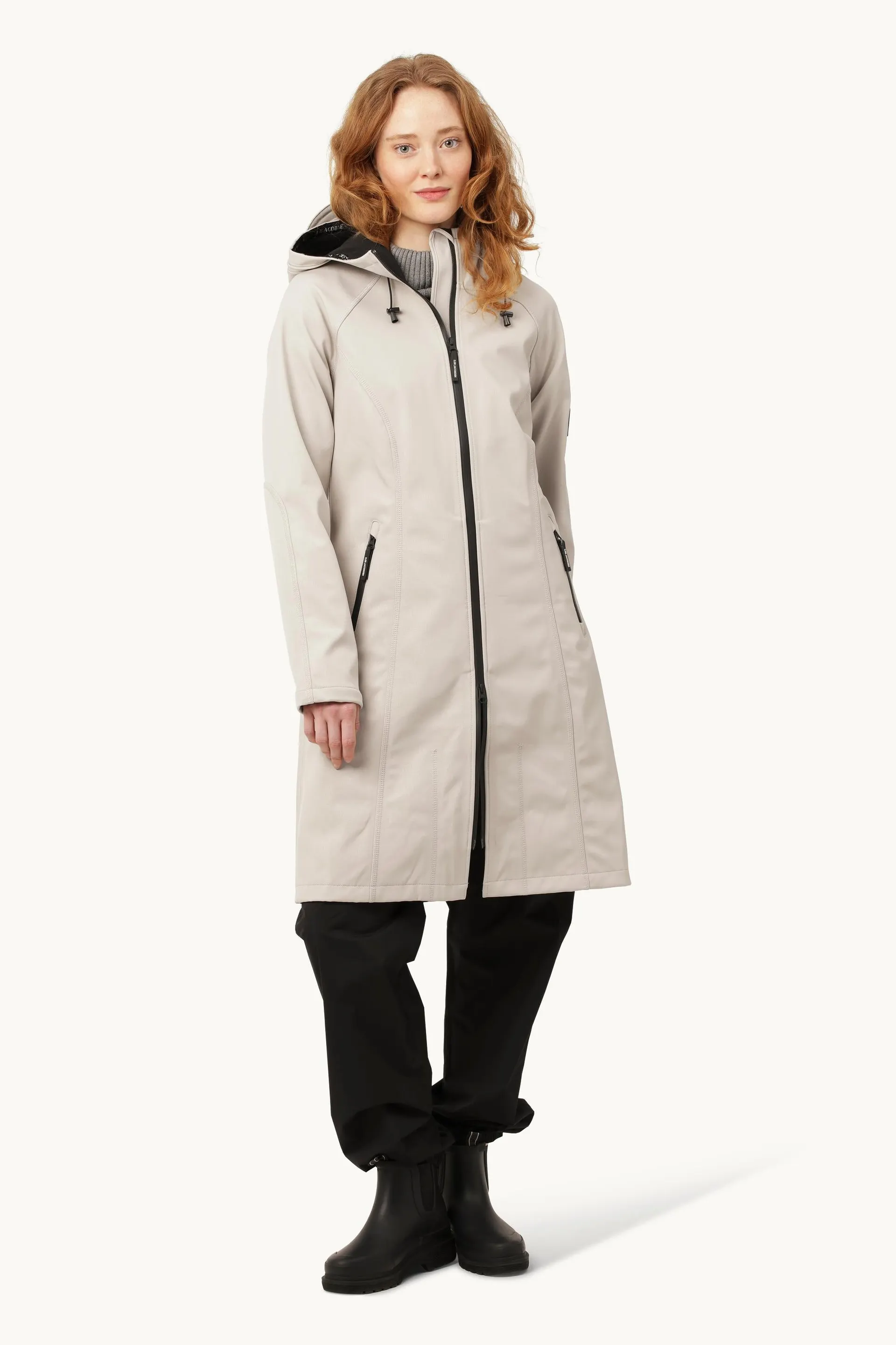 Long Softshell Raincoat
