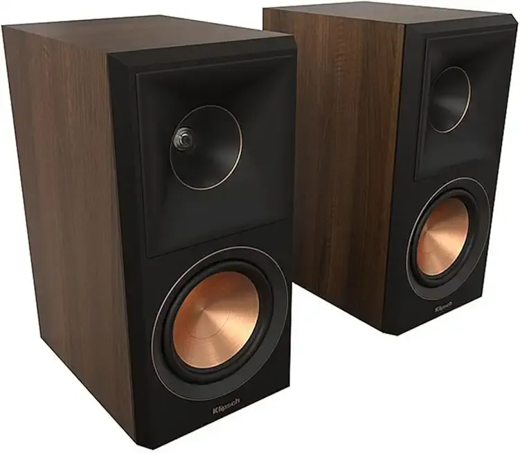 Klipsch Reference Premiere RP-500M II Walnut Bookshelf Speakers
