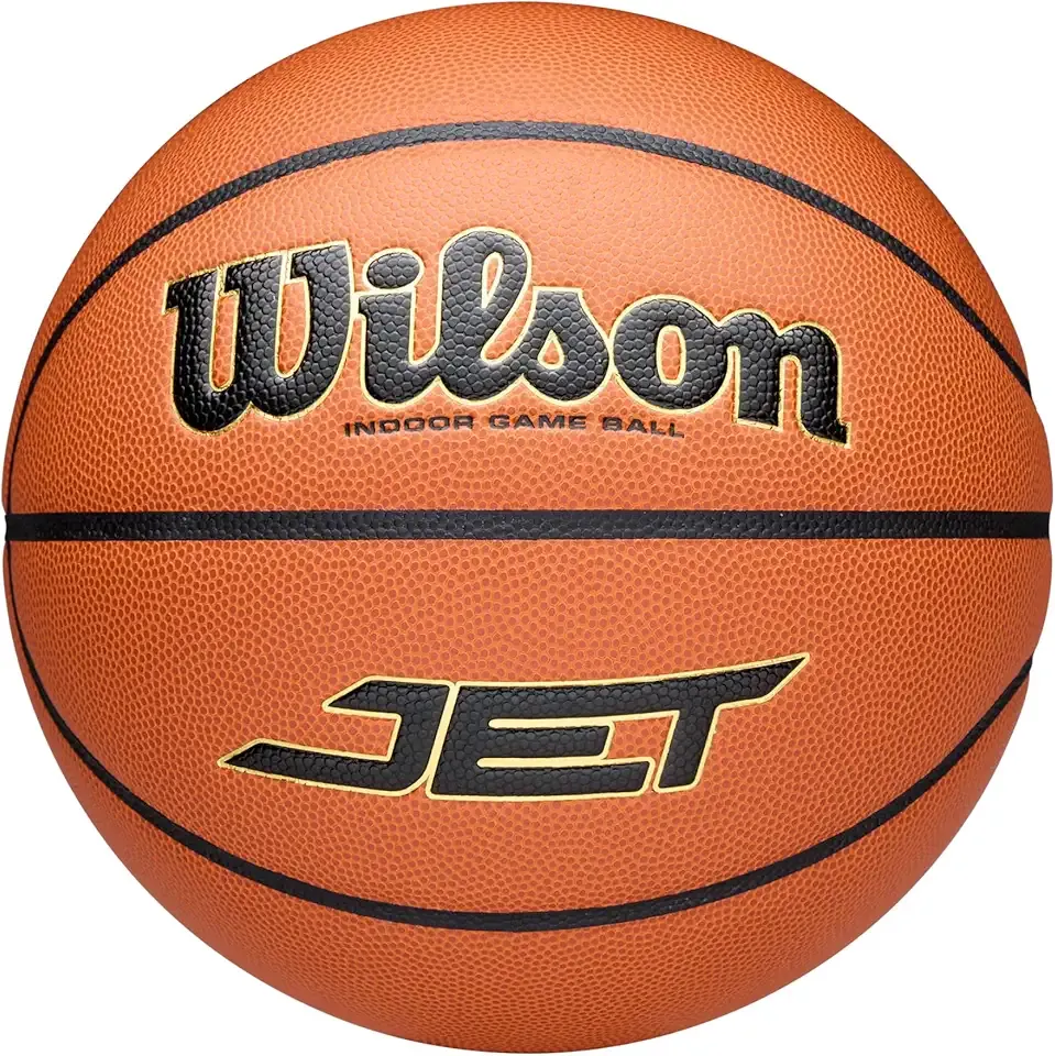 WILSON Jet Game Indoor Basketballs- Size 5, Size 6, and Size 7