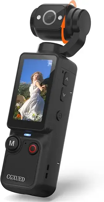 Vlogging Camera, Mini Camcorder, Portable Handheld Video Camera