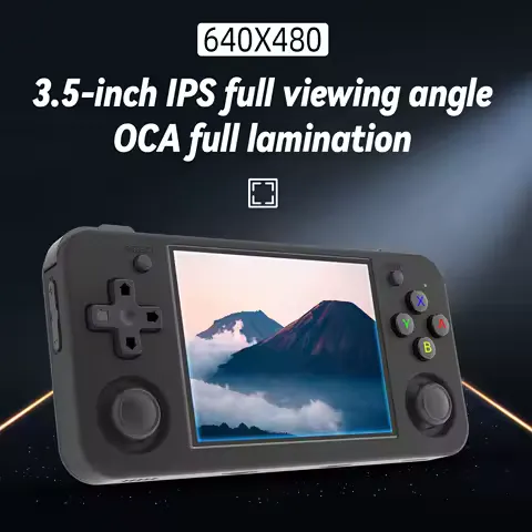Video Games Consoles Anbernic RG35XX H Hand-held For Playing 3.5-inch IPS 640*480 Screen Retro Game Player 3300 mAh 5000+ Games