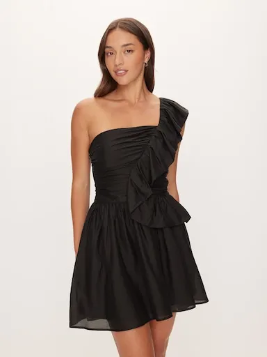 Rhea Ruffle Mini Dress
