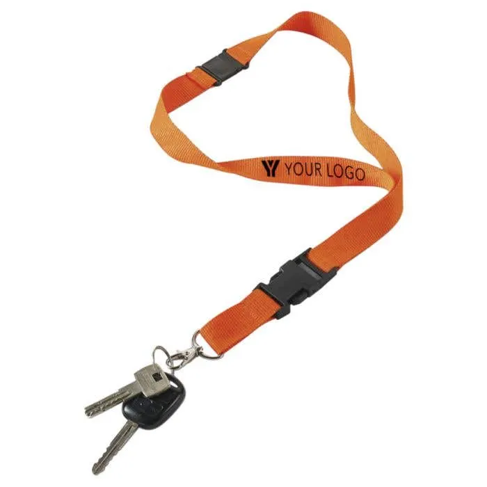 Lanyard met klemgesp