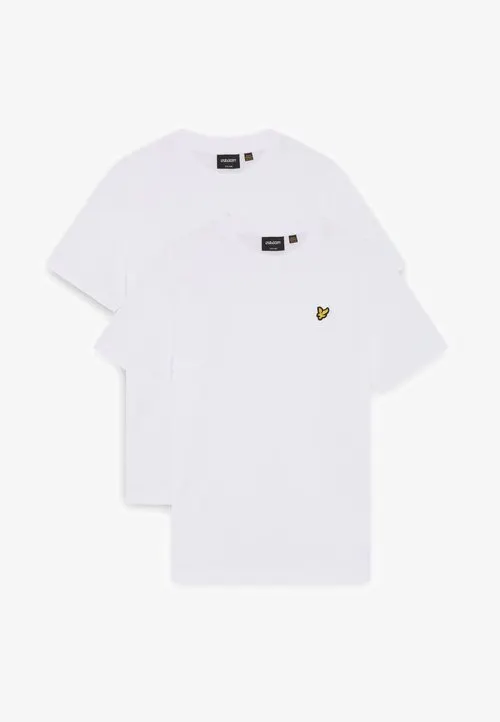 2 PACK - T-shirts - white
