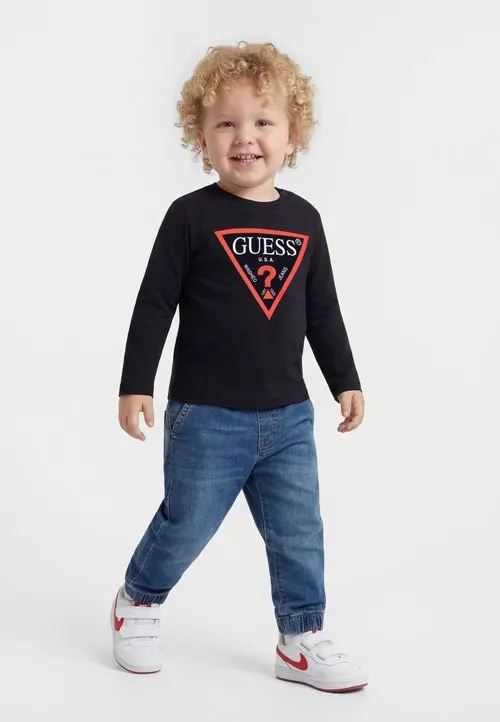 CORE TODDLER KIDS BOY - Topper langermet - smart blue