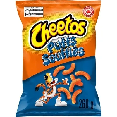 Puffs Cheese flavoured Snacks